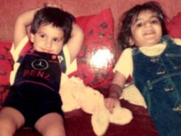 Ranveer Singh shares a cute childhood picture with his sister and it is proof that he was the coolest kid
