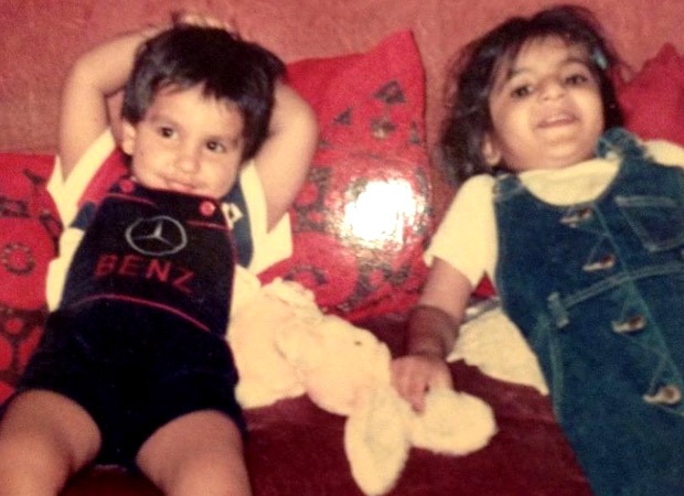 Ranveer Singh shares a cute childhood picture with his sister and it is proof that he was the coolest kid
