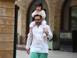Taimur Ali Khan unwittingly crashes Saif Ali Khan’s interview, makes his PrimeTime TV debut in Hulk costume