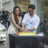 Tiger Shroff and team Baaghi 3 surprise birthday girl Shraddha Kapoor with a flash mob on 'Cham Cham'