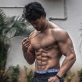 Tiger Shroff goes shirtless as he works out at home, says mom has no option but to let him play in the house