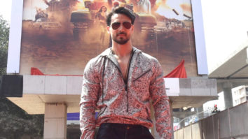 Tiger Shroff snapped during Baaghi 3 promotions
