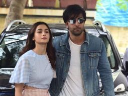 Amid nationwide lockdown, Alia Bhatt and Ranbir Kapoor spotted taking their dog for a walk