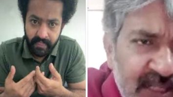 Jr NTR perfects the Tamil dialogues for RRR on a video call with Rajamouli