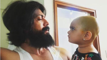 KGF actor Yash shares a picture of his daughter questioning his haircut