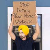 Posting workout videos from home? Diljit Dosanjh does not approve