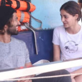 Watch: Ananya Panday and Vijay Deverakonda take a boat ride to reach the shooting spot