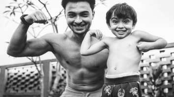 Aayush Sharma bonds with son Ahil over farming