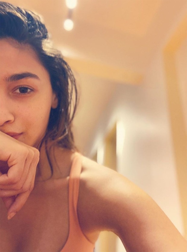 Alia Bhatt shares post workout selfie, Ranveer Singh calls it ‘best’ 