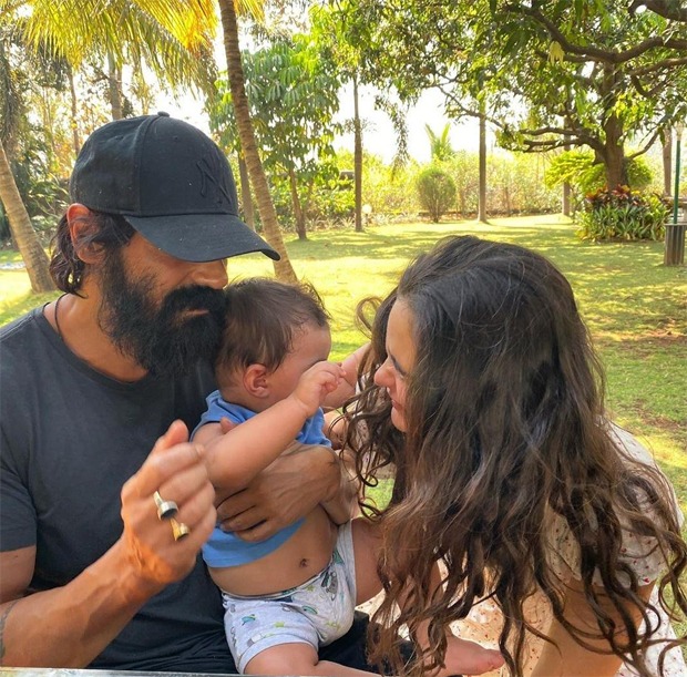 Arjun Rampal, girlfriend Gabriella Demetriades and son Arik secure in Karjat amid lockdown Arjun Rampal, girlfriend Gabriella Demetriades and son Arik secure in Karjat amid lockdown