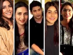 Ekta Kapoor, Divyanka Tripathi, Siddharth Shukla, Shehnaaz Gill, Sriti Jha, JD Majethia and others unite in fight against COVID-19