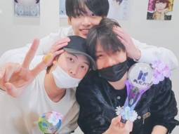 Jungkook surprises fans during live session as BTS members RM and J-Hope do some craftwork