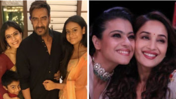 Kajol shares a series of photos with Ajay Devgn, Nysa, Yug, Madhuri Dixit talking about maintaining sanity amid lockdown