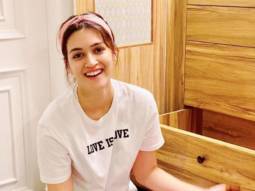 Kriti Sanon is busy decluttering her wardrobe amid nationwide lockdown