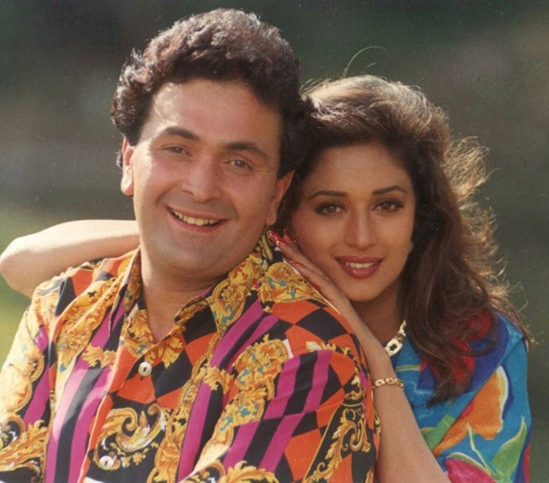 Madhuri Dixit and Kajol reminisce about sharing screen space with late Rishi Kapoor Madhuri Dixit and Kajol reminisce about sharing screen space with late Rishi Kapoor