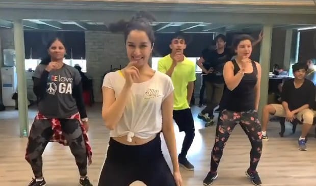 Shraddha Kapoor shares a rehearsal dance video of 'Fikar Not' from Chhichhore on World Health Day