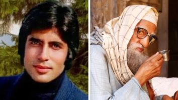 Amitabh Bachchan shares details of his journey from Kabhi Kabhie to Gulabo Sitabo with a collage