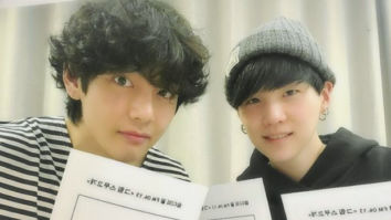 BTS members Suga and V post a selfie after their fun conversation and reveal details about Taehyung’s mixtape