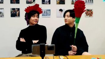 BTS members V and Jungkook make carnations on Parents’ Day, perform ‘Never Not’ by Lauv during live stream