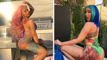 Cardi B flaunts her enviable figure in sexy bikini photos, reveals new back tattoo that took 60 hours to complete