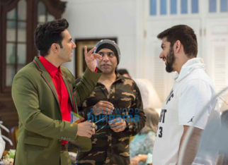 On The Sets from the movie Coolie No. 1