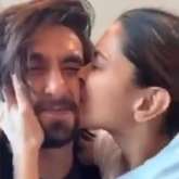 Deepika Padukone gives a sweet kiss on Ranveer Singh, says ‘world’s most squishable face'