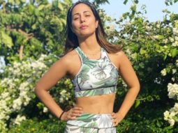 FITNESS GOALS: Hina Khan nails the Barre Pilates making it look effortless as ever