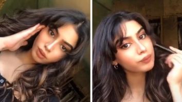 Khushi Kapoor brings out her sass in her latest makeup tutorial video on TikTok