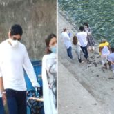 Ranbir Kapoor, Neetu Kapoor, Alia Bhatt bid adieu to Rishi Kapoor as they immerse his ashes