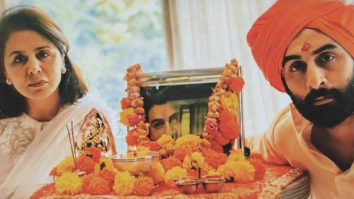 Ranbir Kapoor and Neetu Kapoor come together with their family for the prayer meet of Rishi Kapoor