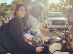 Samantha Prabhu Akkineni goes on a bike ride with husband Naga Chaitanya
