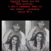 Sanjay Dutt's daughter Trishala Dutt shares unseen photo with Shah Rukh Khan