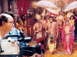 Here are some unseen photos of Ramayan cast Arun Govil, Dipika Chikhlia, Sunil Lahiri, Arvind Trivedi with Ramanand Sagar