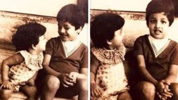 Throwback: Aishwarya Rai Bachchan strikes different poses with brother Aditya in this childhood picture