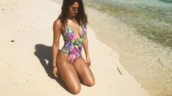 Disha Patani gives the summer vibes in a monokini with a plunging neckline in this throwback pic