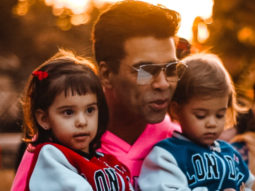 Watch: Karan Johar’s children stop him from eating his birthday cake as he will become fat!