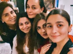 Alia Bhatt and Ranbir Kapoor get together a fun night with both their families