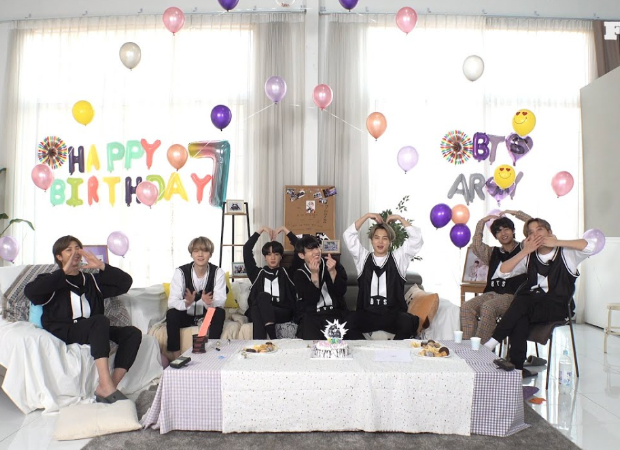 BTS recreates first birthday party, relive their memories of past seven years and hope to ARMY soon