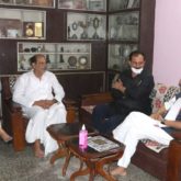 Bihar Deputy Cheif Minister Sushil Kumar Modi visits Sushant Singh Rajput's Patna home