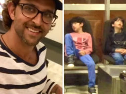 Father’s Day 2020: Hrithik Roshan shares funny video of son Hridaan sleepwalking, Hrehaan falling asleep at the airport
