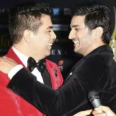 Karan Johar shares a photo with Sushant Singh Rajput, says “I blame myself for not being in touch with you”