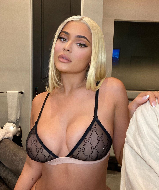 Kylie Jenner raises the temperature in blazing hot pictures sporting $1100 Gucci bra 