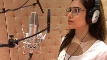 Nushrat Bharucha heads for a dubbing session, says she’s happy to be close to work