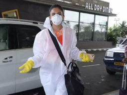 Rakul Preet Singh travels to Delhi, snapped wearing PPE gear