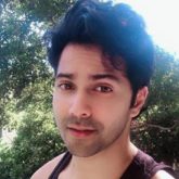 Varun Dhawan clicks a selfie after his scar tissue training session