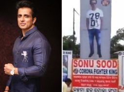 Odia fans honour Sonu Sood as Corona Fighter King with a big hoarding; actor responds 