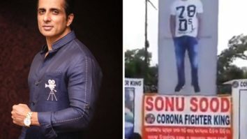 Odia fans honour Sonu Sood as Corona Fighter King with a big hoarding; actor responds 