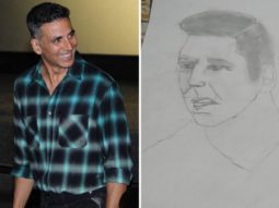Akshay Kumar feels honoured after a 10-year-old fan chooses him as his first sketch