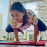 Samantha Akkineni pulls off the crow pose and reveals why she enjoys yoga