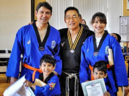 Madhuri Dixit reminisces the time she and her family earned the orange belt in Taekwondo